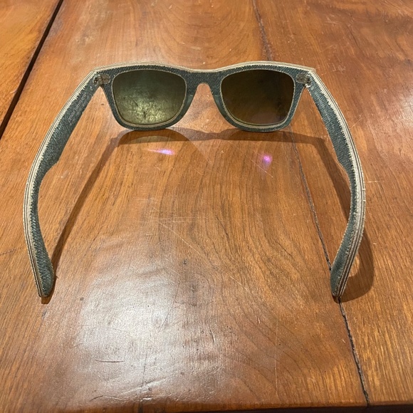 Ray Ban Denim Wayfarer Sunglasses - Picture 3 of 7